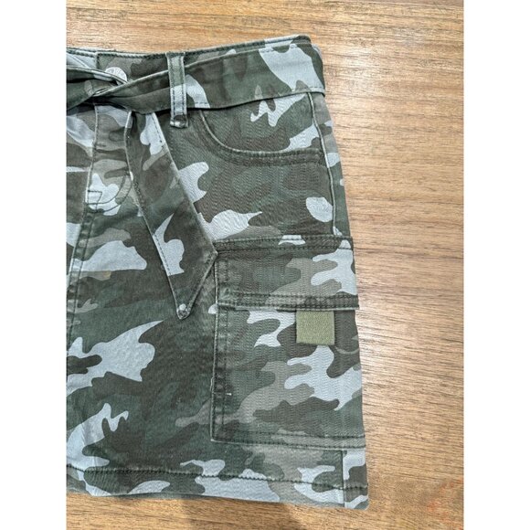 Justice Girl’s Camo Cargo Skirt, Size 10 - Picture 8 of 11